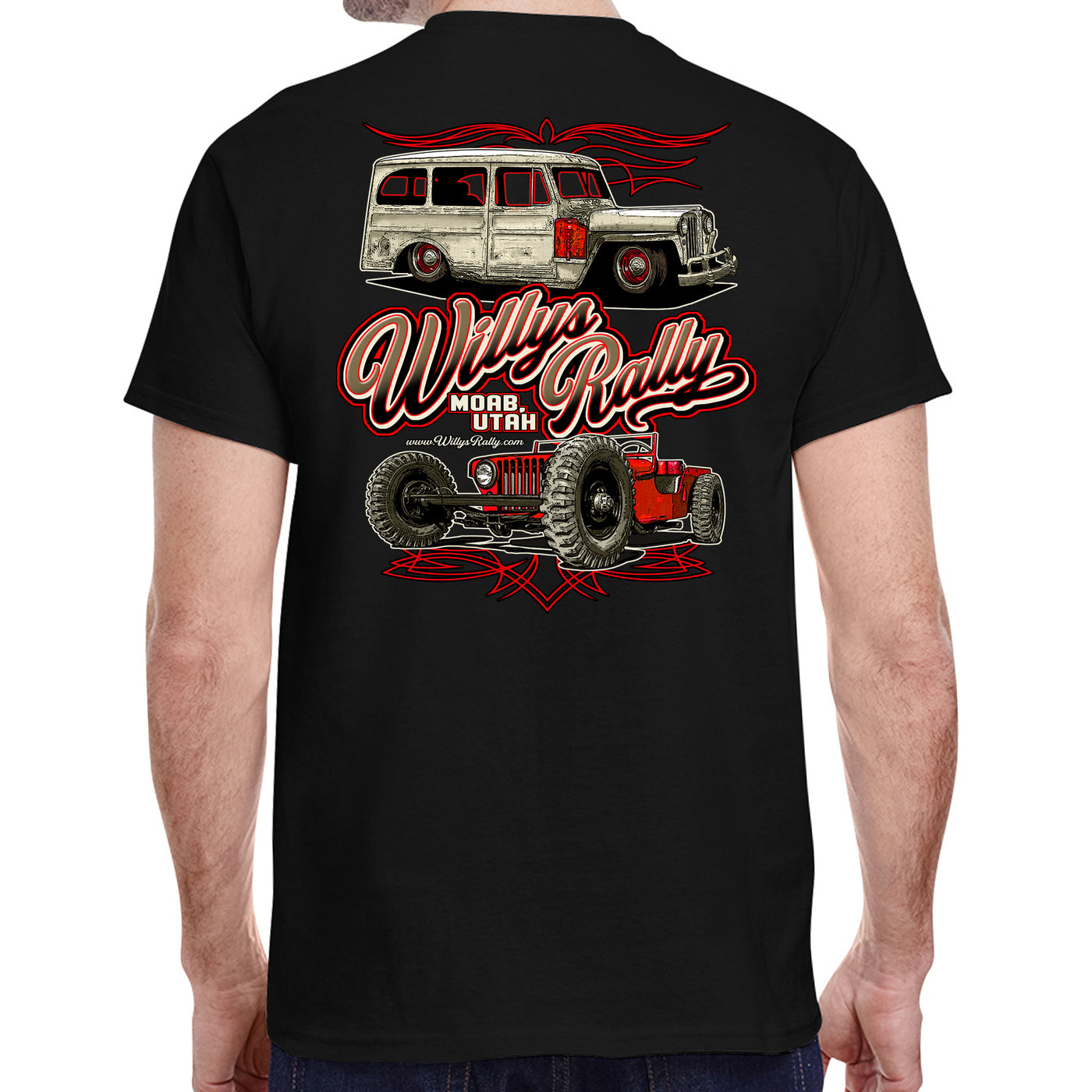 Willys Rally Rat Rod Tee