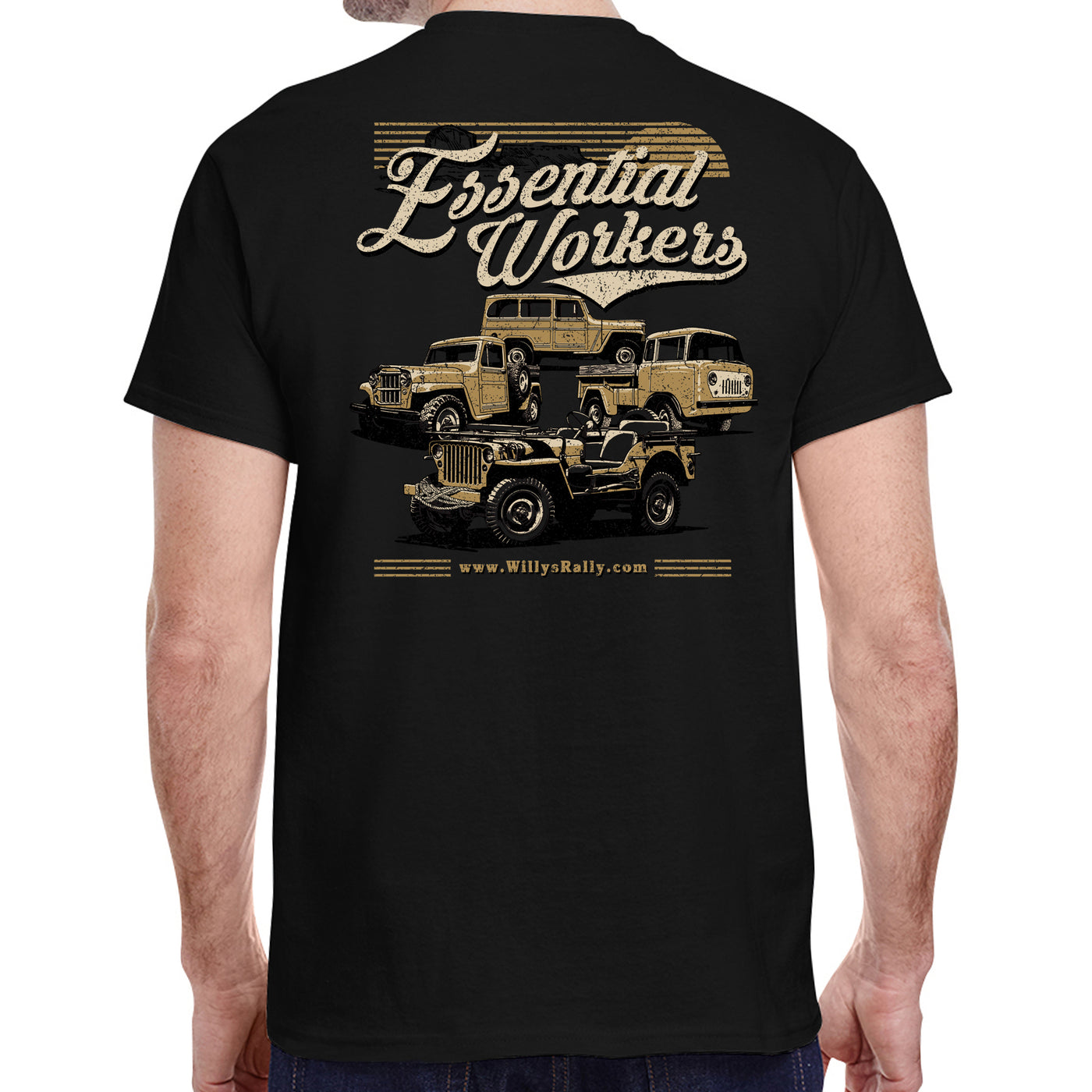 Willys Rally Essential Workers Tee
