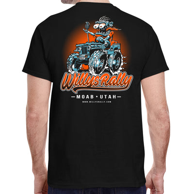 Willys Rally Rock Fink Tee