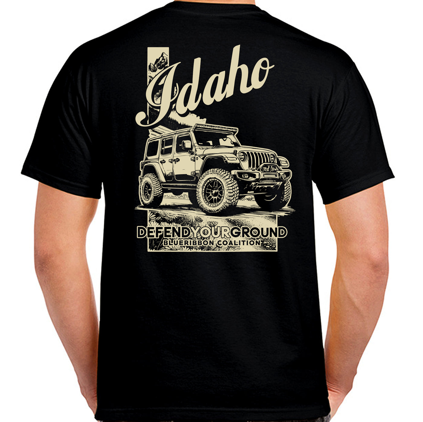 BlueRibbon Coalition IDAHO Offroad Vehicle T-shirt