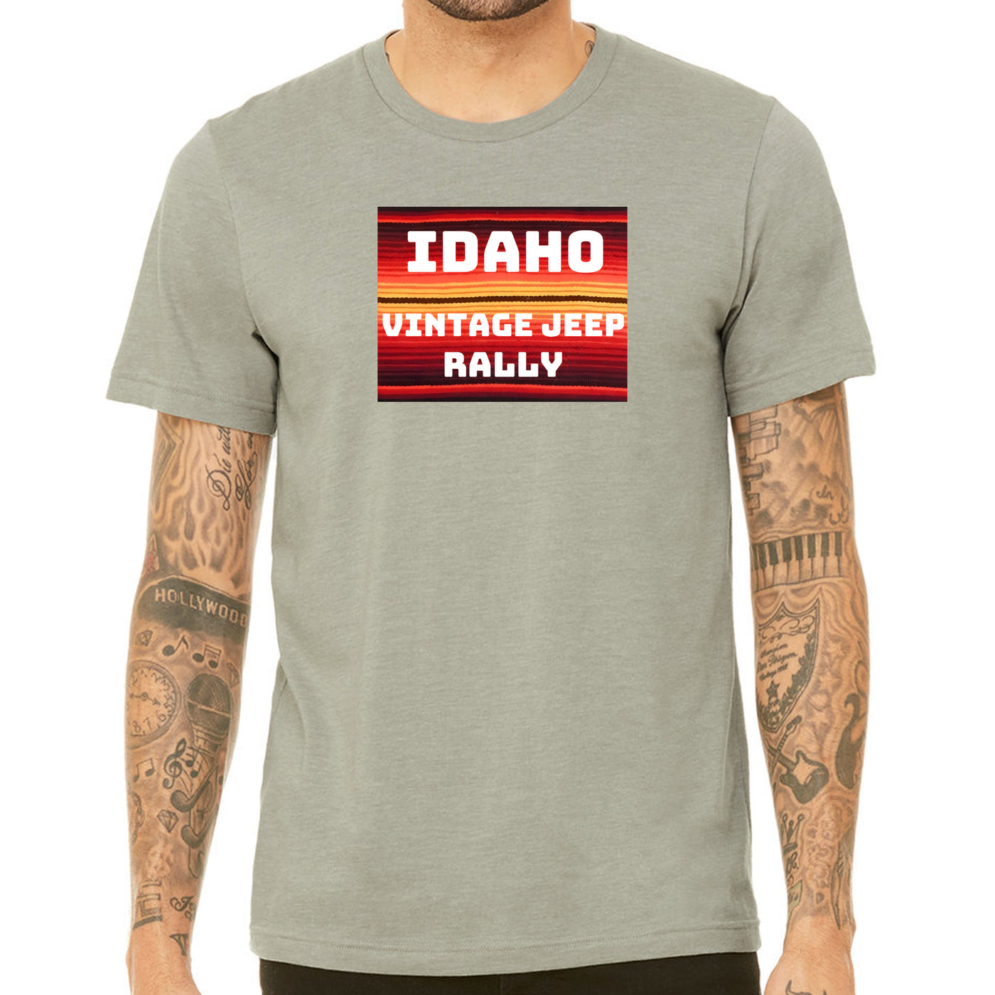 Idaho Vintage Jeep Rally Blanket T-Shirt
