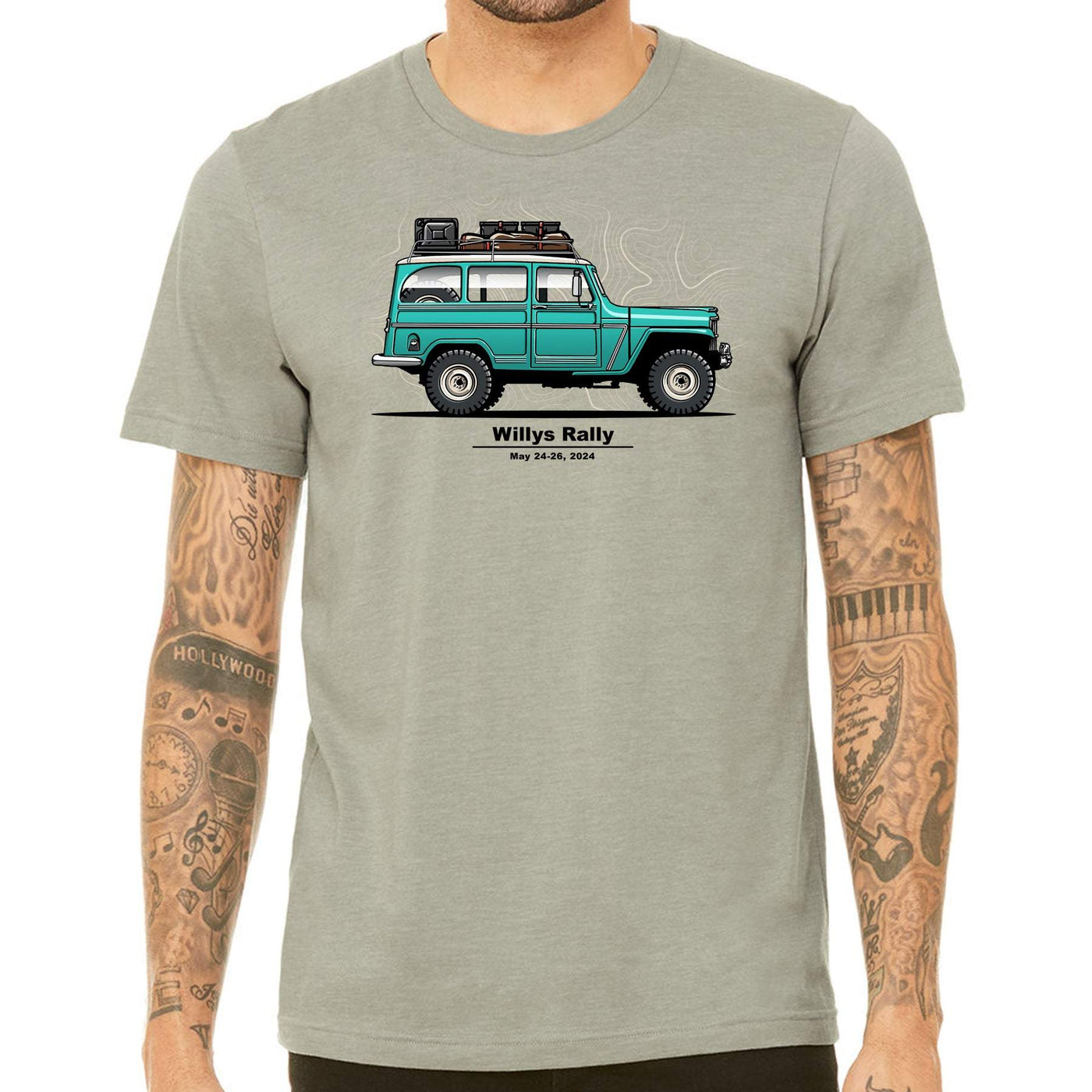 Willys Rally Wagon T-shirt