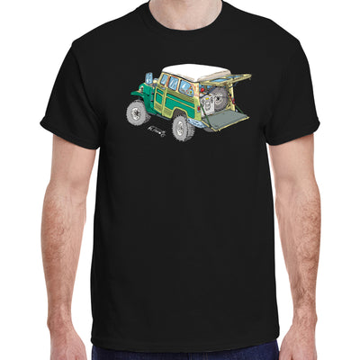 Willys Rally RF Casey's Wagon Tee