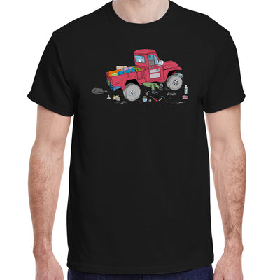 Willys Rally RF Red Truck Tee