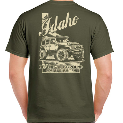 BlueRibbon Coalition IDAHO Offroad Vehicle T-shirt