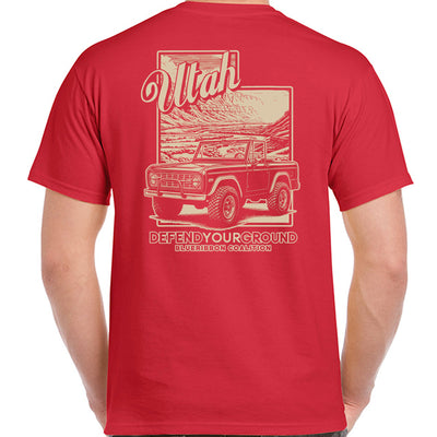 BlueRibbon Coalition UTAH Bronco T-shirt