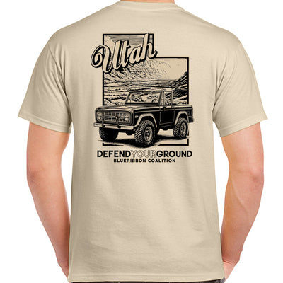 BlueRibbon Coalition UTAH Bronco T-shirt