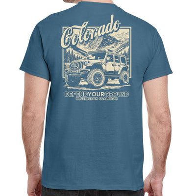 BlueRibbon Coalition COLORADO Offroad Vehicle T-shirt (Copy)