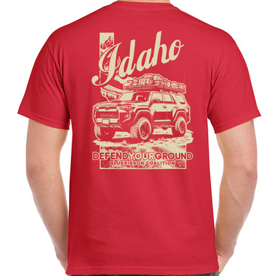 BlueRibbon Coalition IDAHO Overlander T-shirt