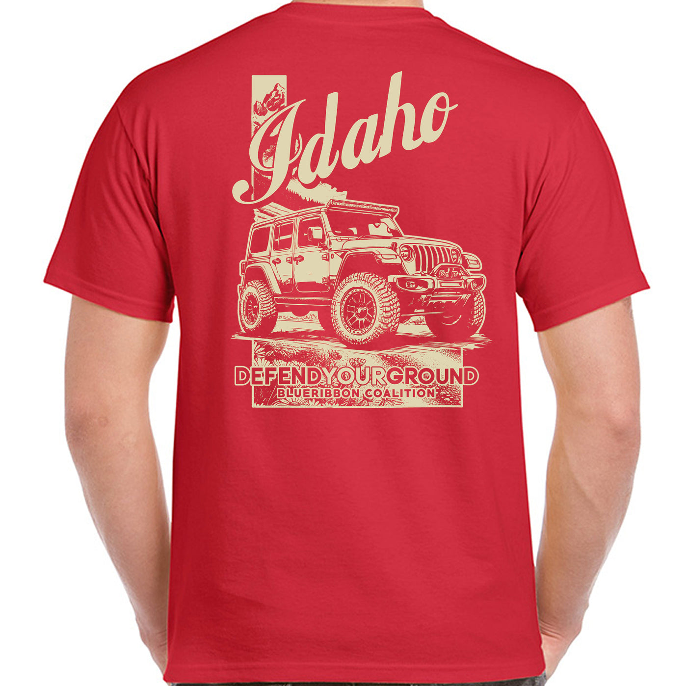 BlueRibbon Coalition IDAHO Offroad Vehicle T-shirt