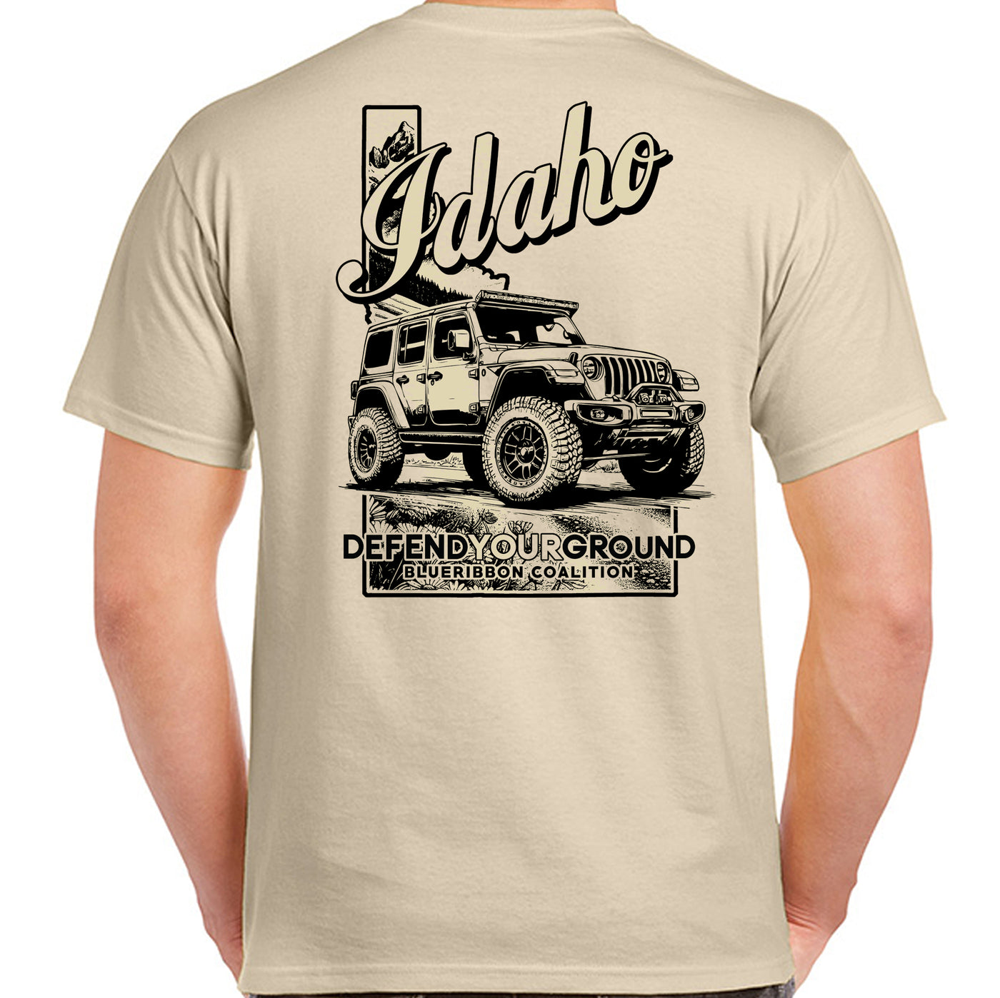BlueRibbon Coalition IDAHO Offroad Vehicle T-shirt
