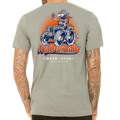 Willys Rally Rock Fink Tee