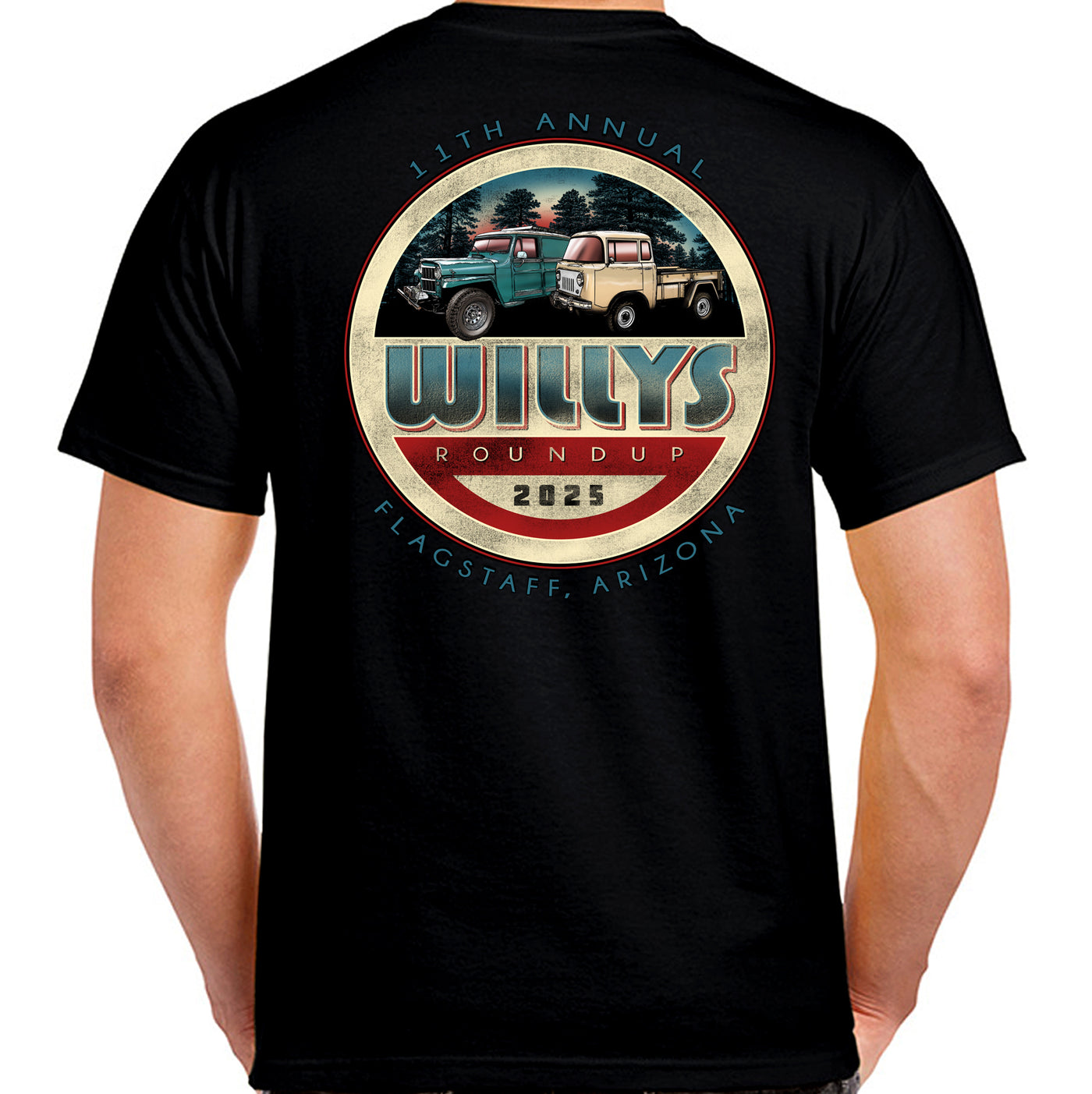 Willys Roundup 2025 Men's T-shirt *Presale*