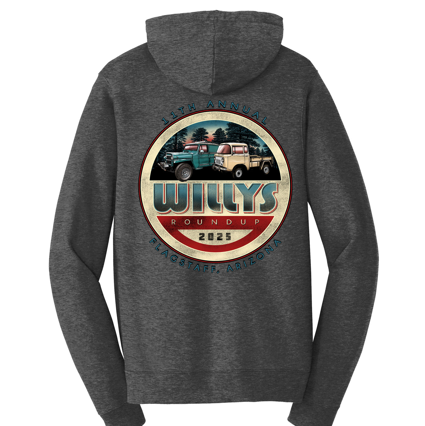 Willys Roundup 2025 Men's Hoodie *Presale*