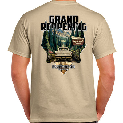 BlueRibbon Coalition ROADLESS RULE RESCISSION T-shirt