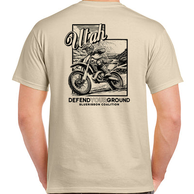 BlueRibbon Coalition UTAH Dirt Bike T-shirt