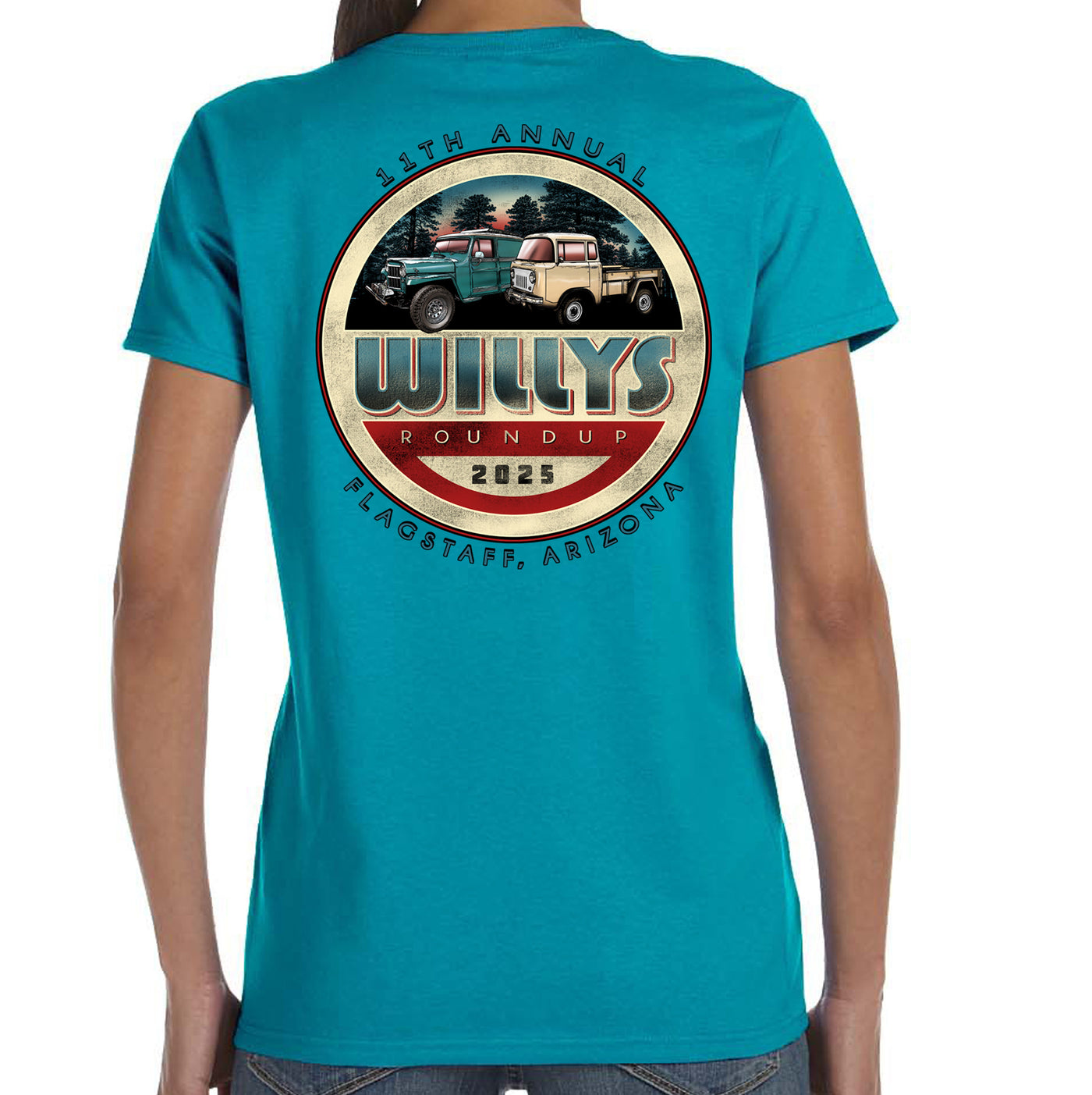 Willys Roundup 2025 Women's T-shirt *Presale*