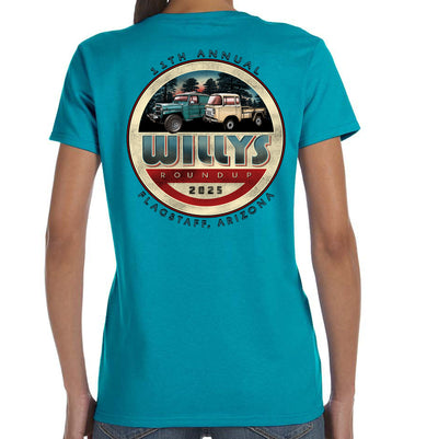 Willys Roundup 2025 Women's T-shirt *Presale*