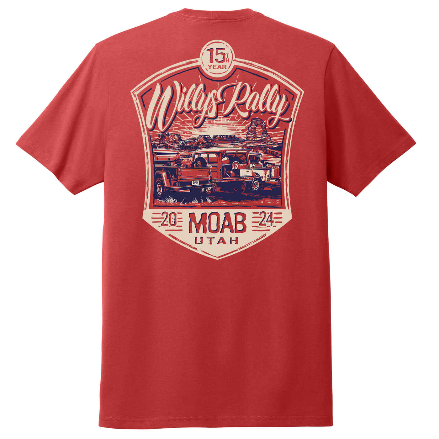 2024 Willys Rally T-shirt *Pre-order*