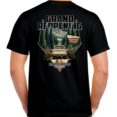 BlueRibbon Coalition ROADLESS RULE RESCISSION T-shirt