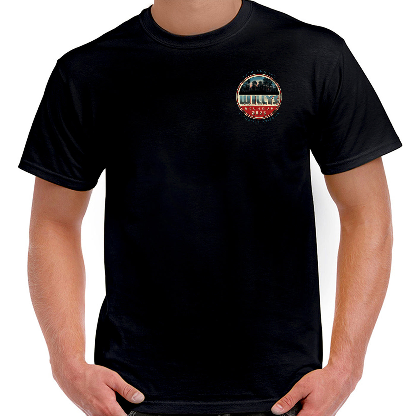 Willys Roundup 2025 Men's T-shirt *Presale*