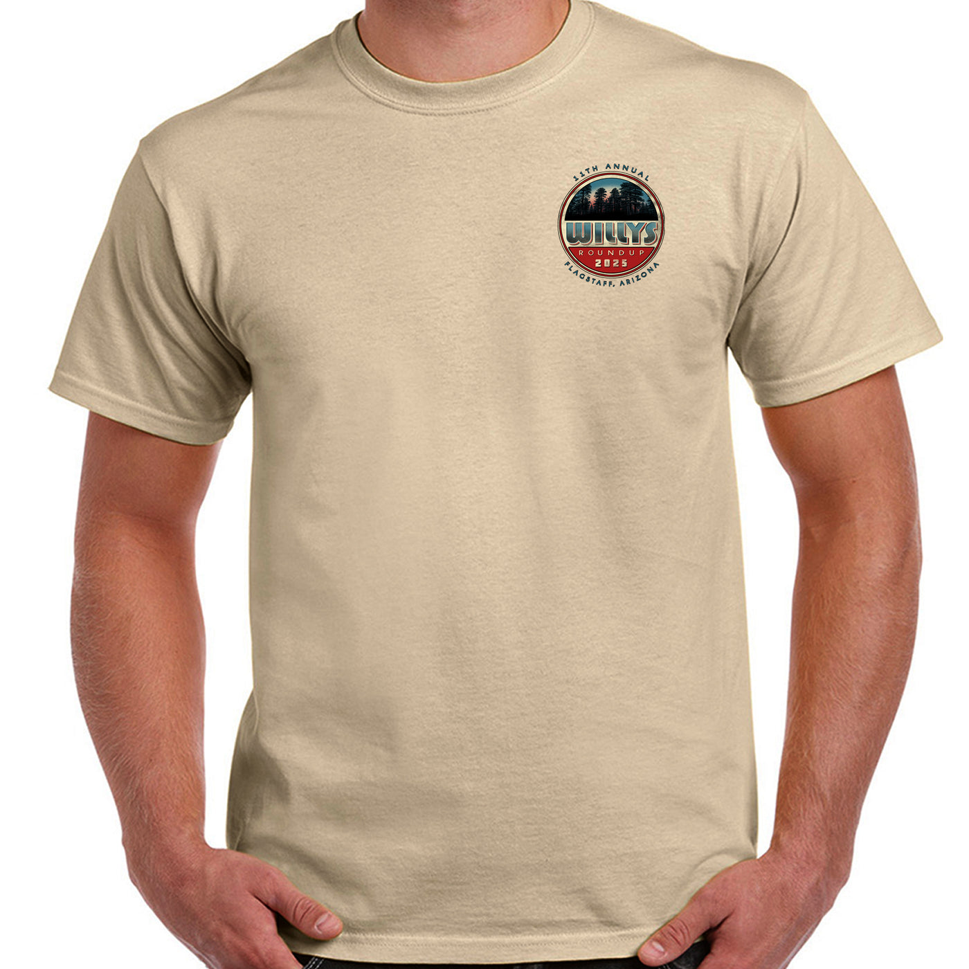 Willys Roundup 2025 Men's T-shirt *Presale*