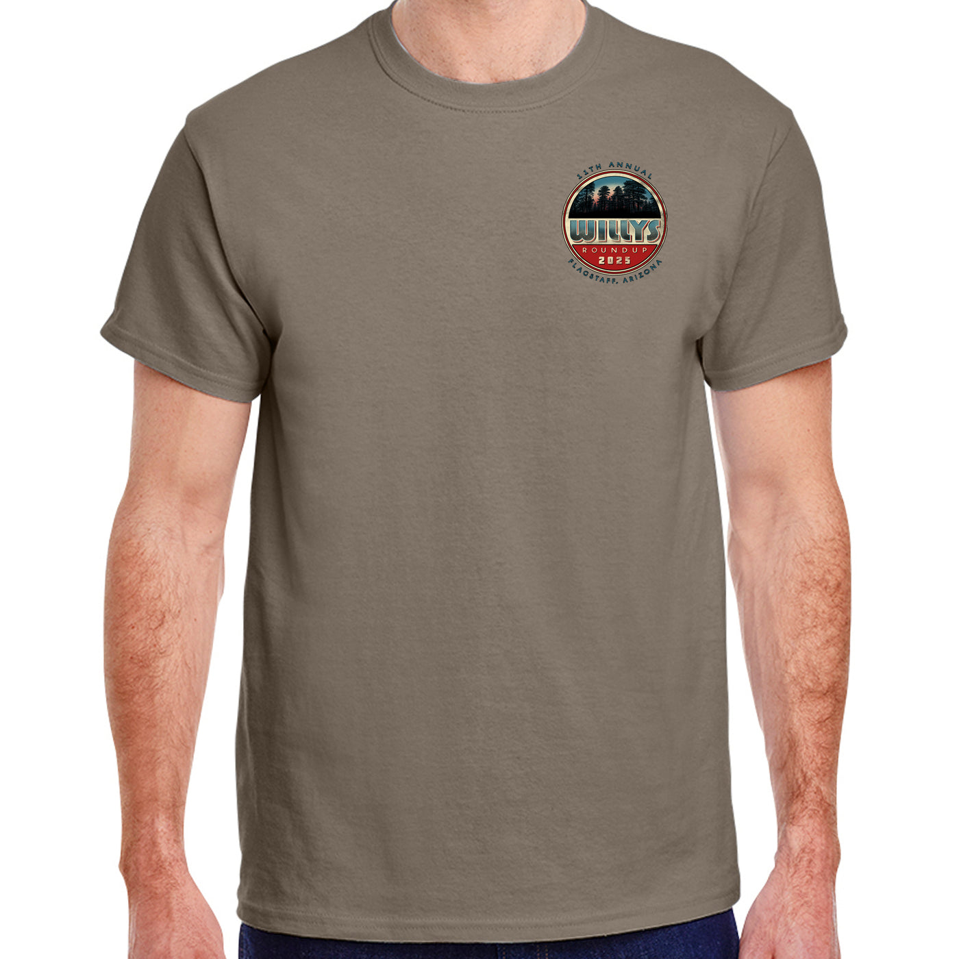 Willys Roundup 2025 Men's T-shirt *Presale*