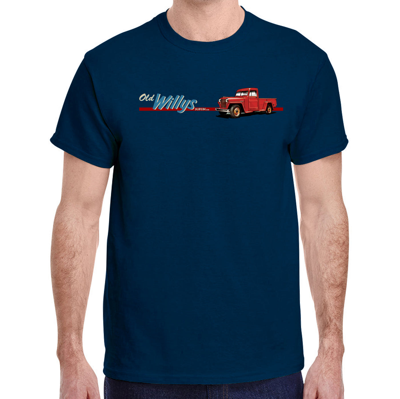 Old Willys Forum Truck T-shirt