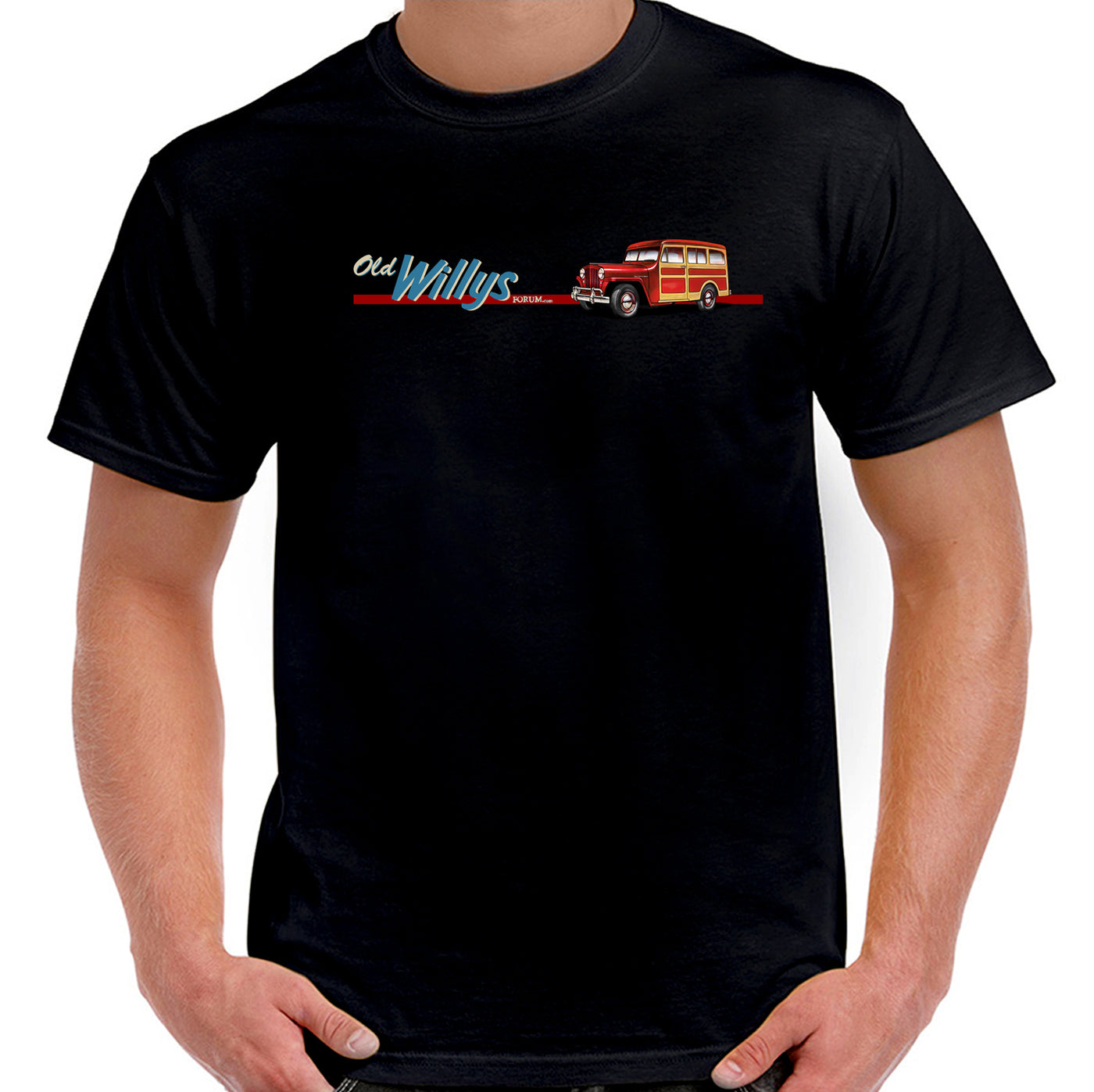 Old Willys Forum Wagon T-shirt