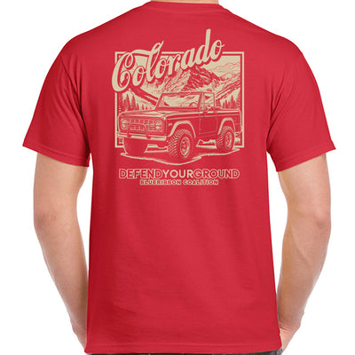 BlueRibbon Coalition COLORADO Bronco T-shirt