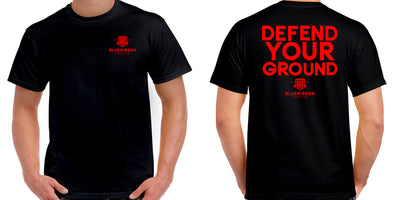 BlueRibbon Coalition DEFEND YOUR GROUND Black T-shirt
