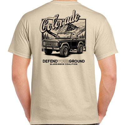 BlueRibbon Coalition COLORADO Bronco T-shirt