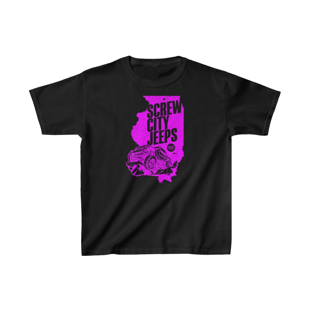 Screw City Jeeps Youth Tee
