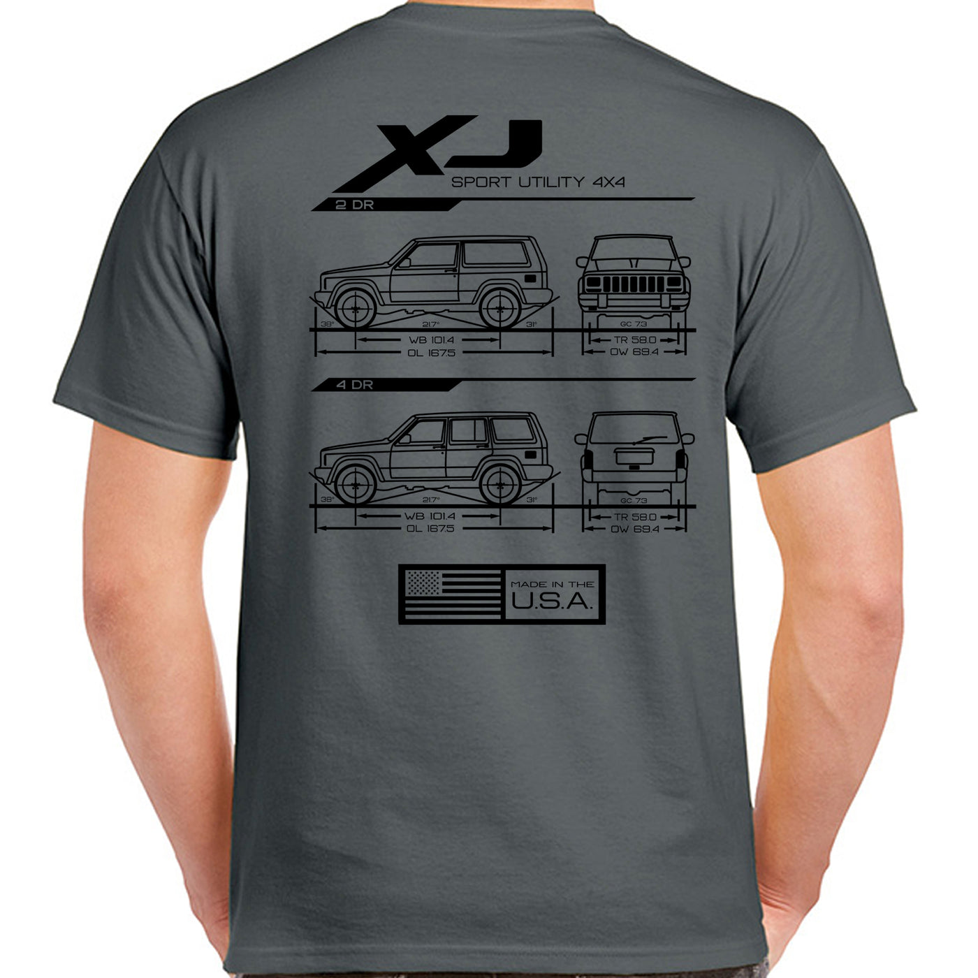XJ Blueprint T-Shirt