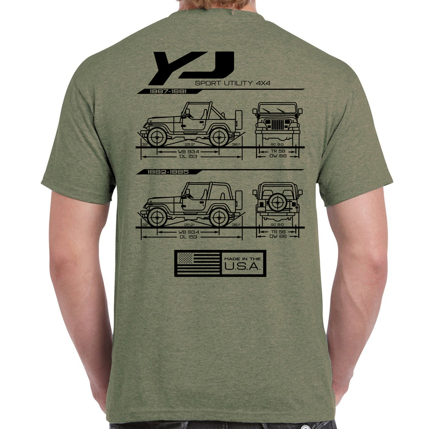 YJ Blueprint T-Shirt