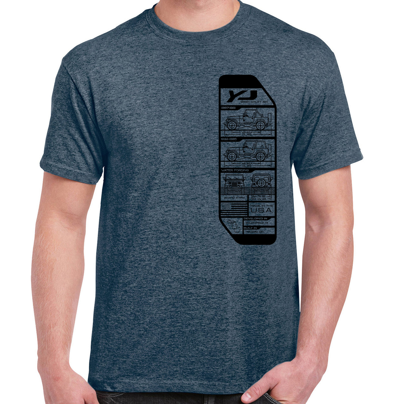 YJ Blueprint T-Shirt