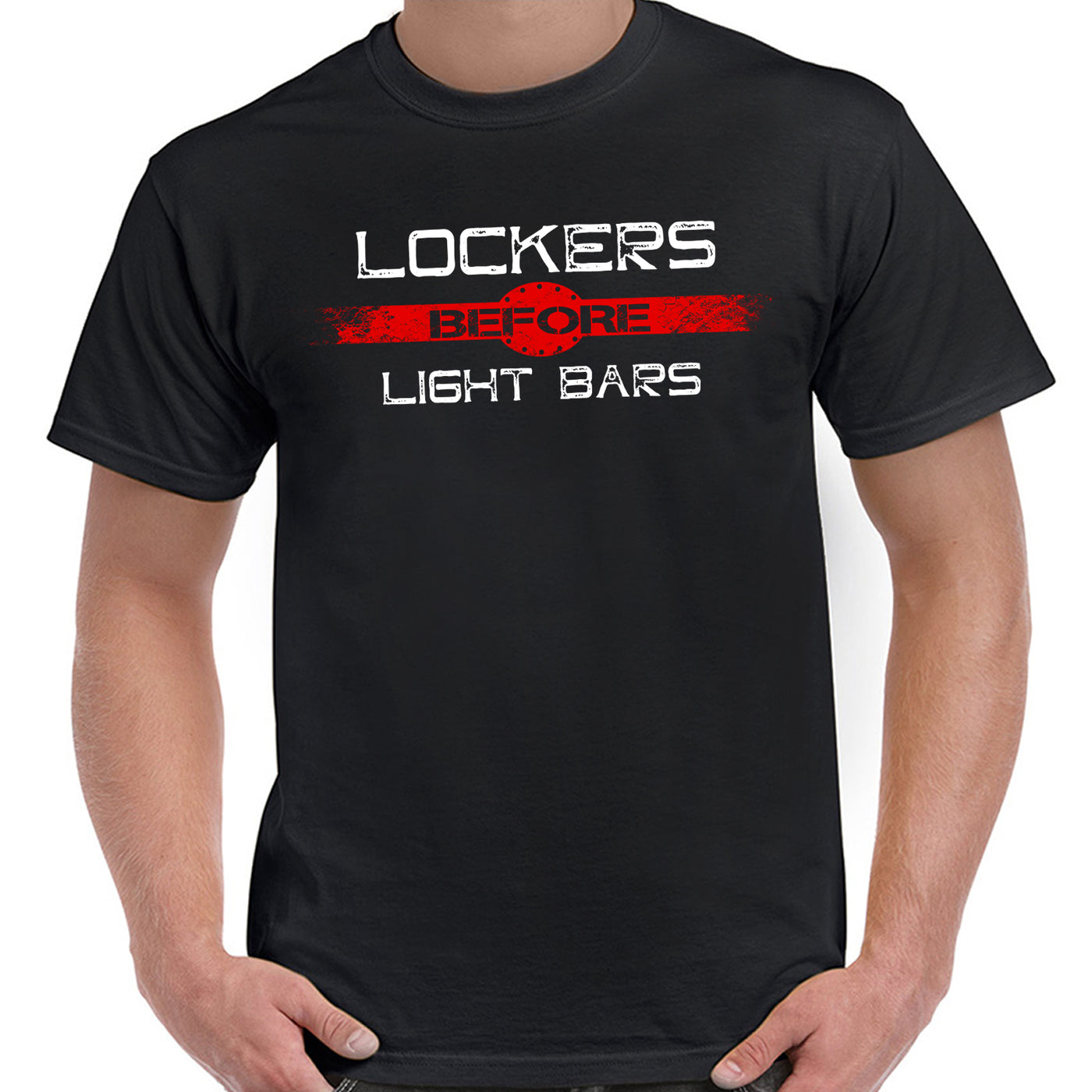 Lockers Before Light Bars T-Shirt