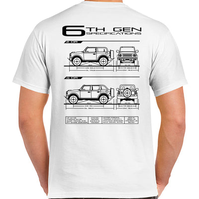 6th Gen Blueprint T-Shirt