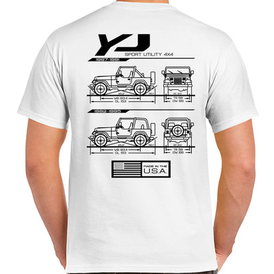 YJ Blueprint T-Shirt