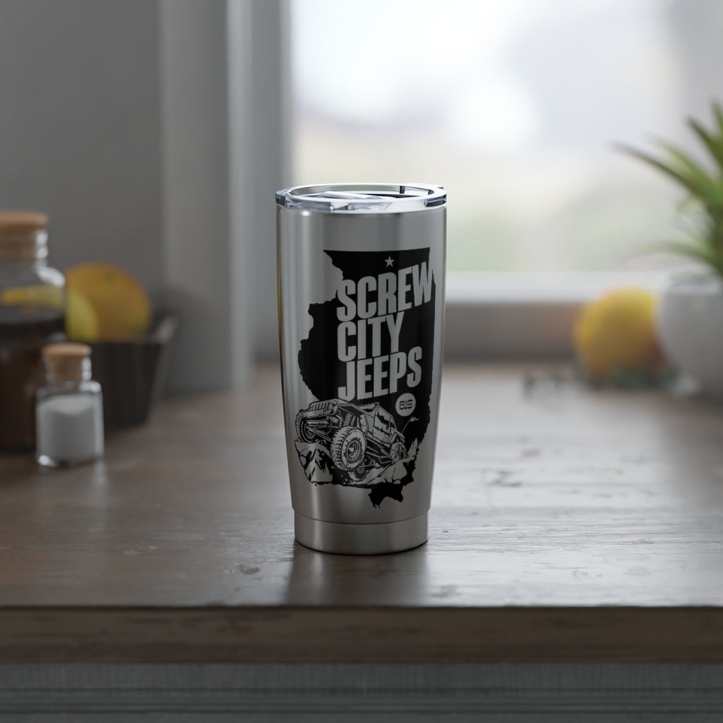 Screw City Jeeps 20oz Tumbler