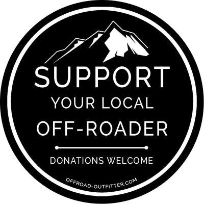 Support your Local Off-roader Decal