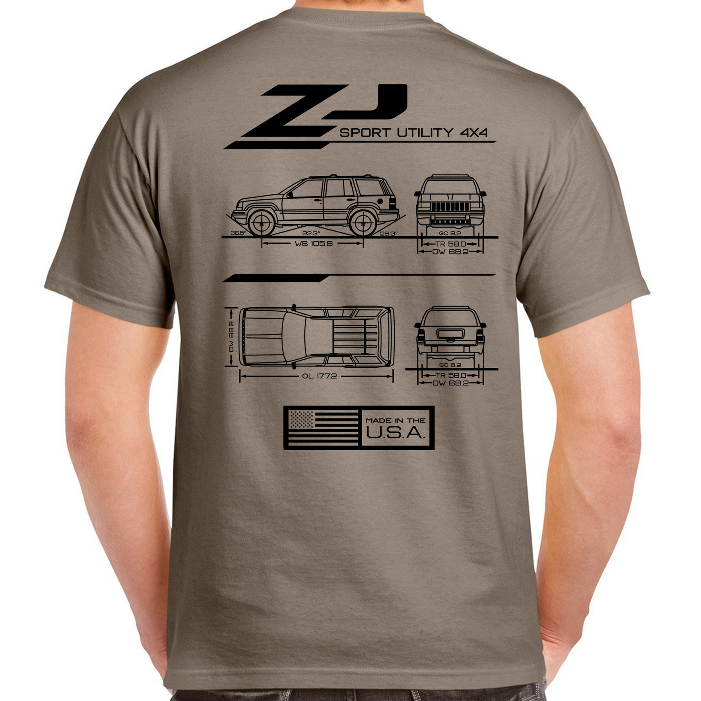 ZJ Blueprint T-Shirt