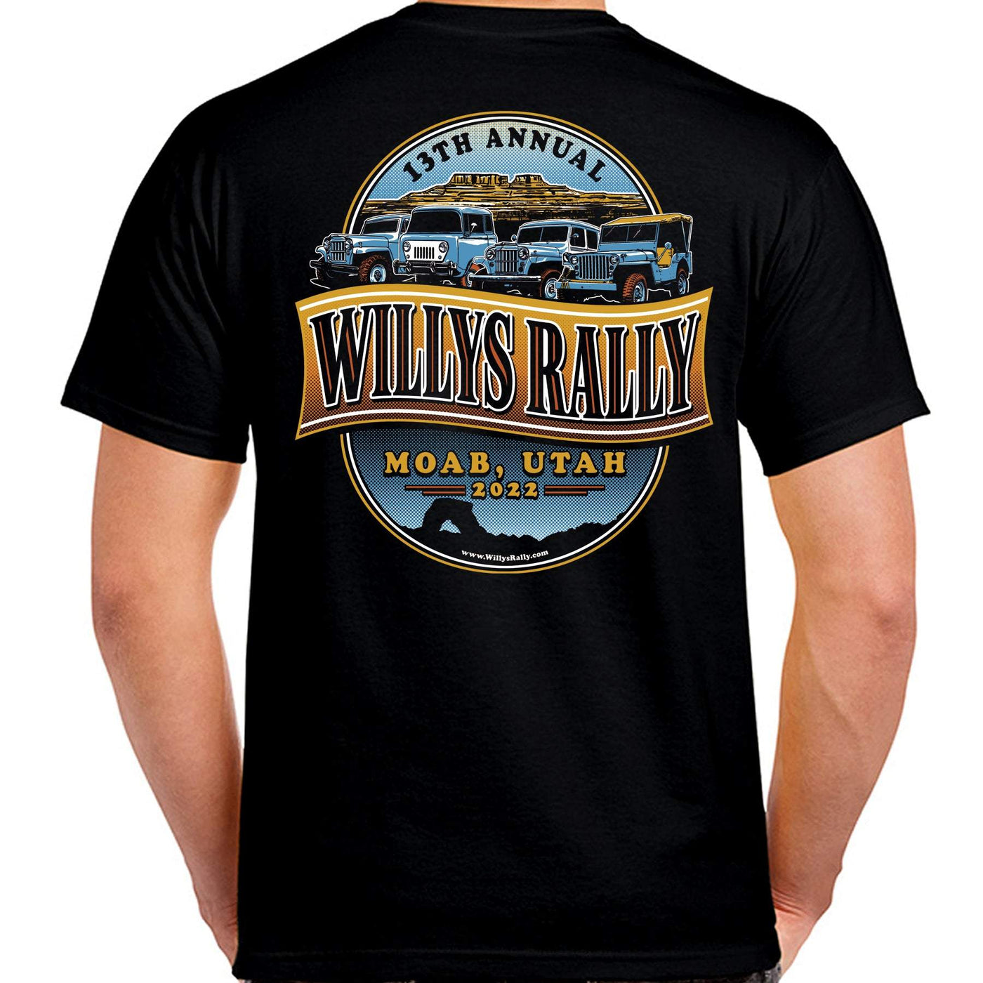 2022 Willys Rally Official T-shirt