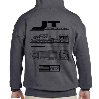 JT Blueprint Pullover Hoodie