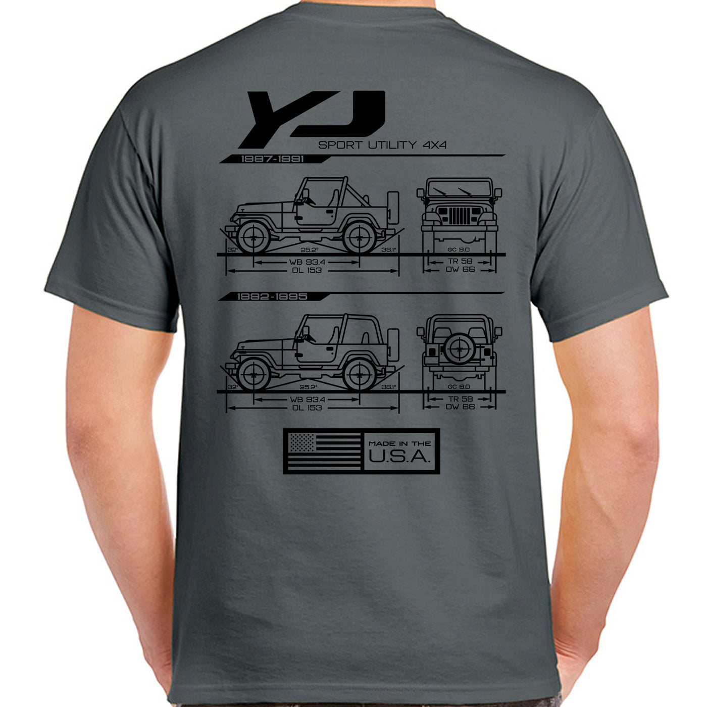 YJ Blueprint T-Shirt