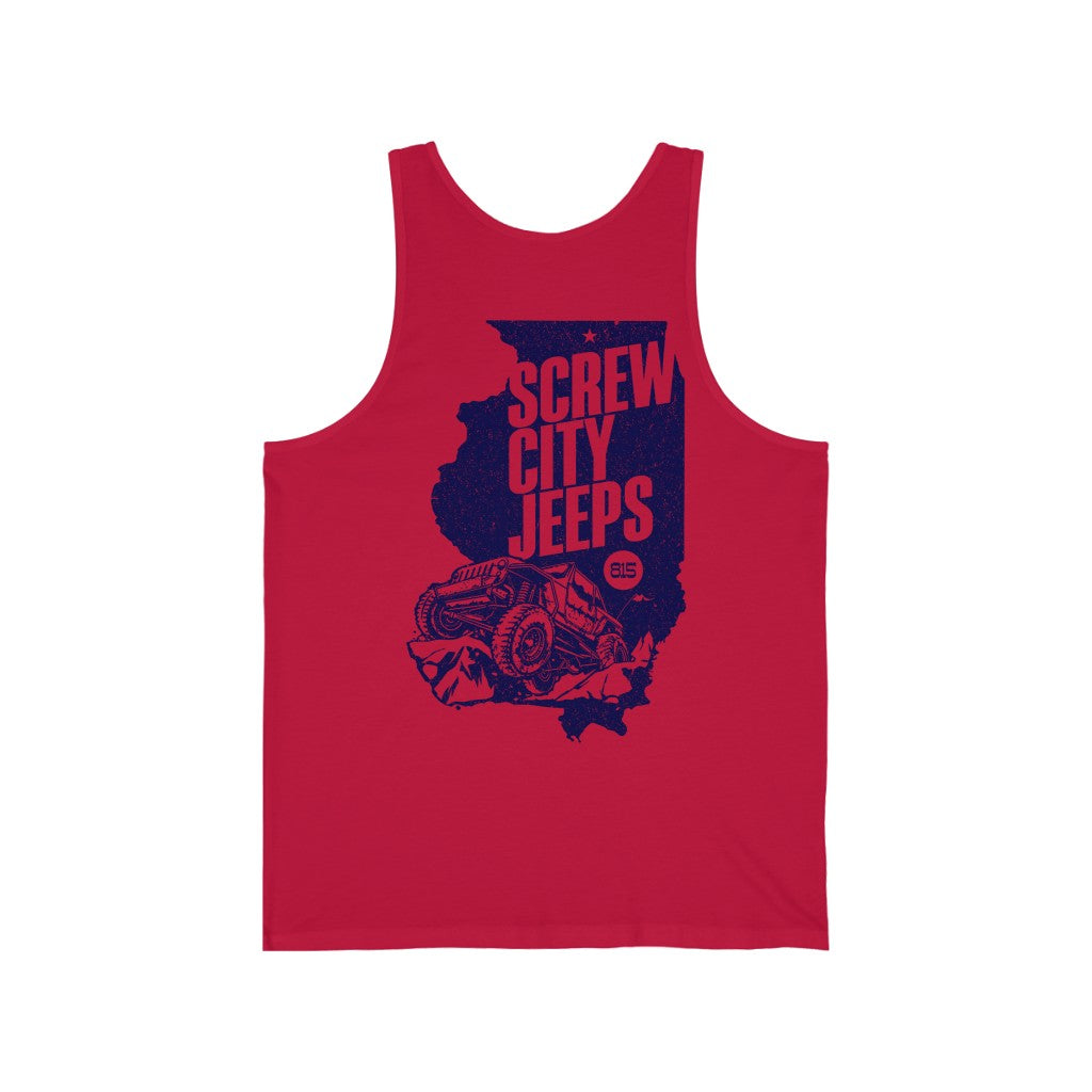 Screw City Unisex Jersey Tank