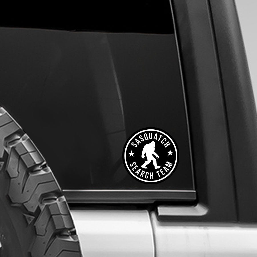 Sasquatch Search Team Decal