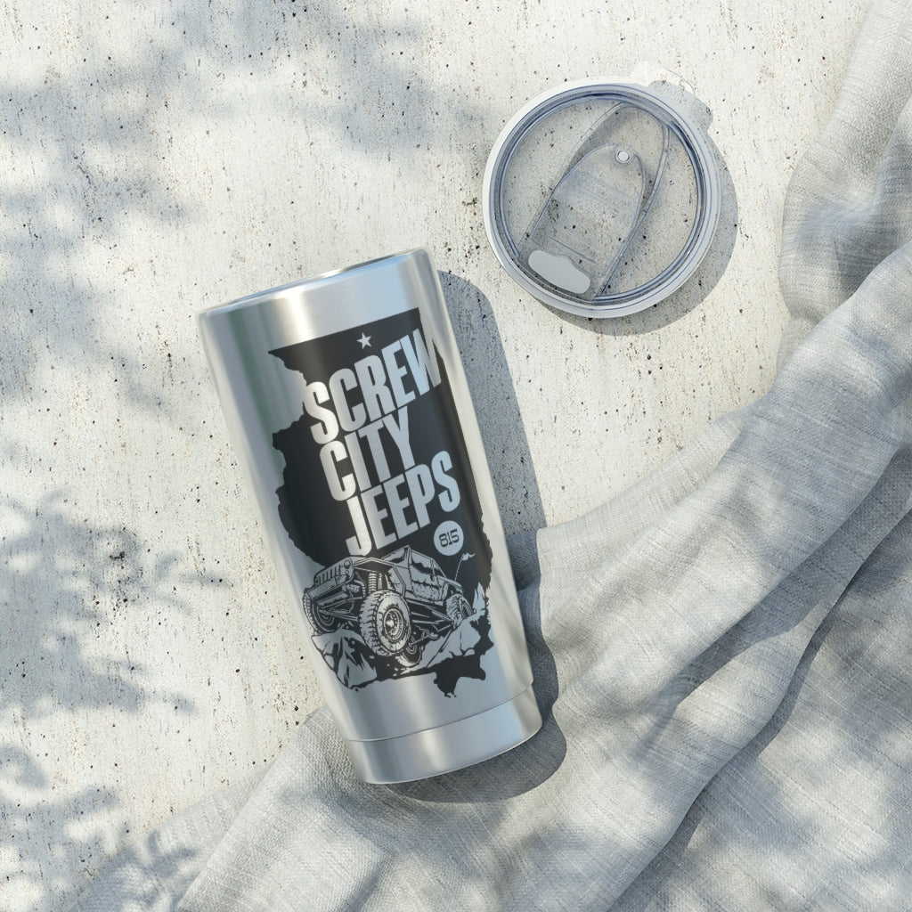Screw City Jeeps 20oz Tumbler