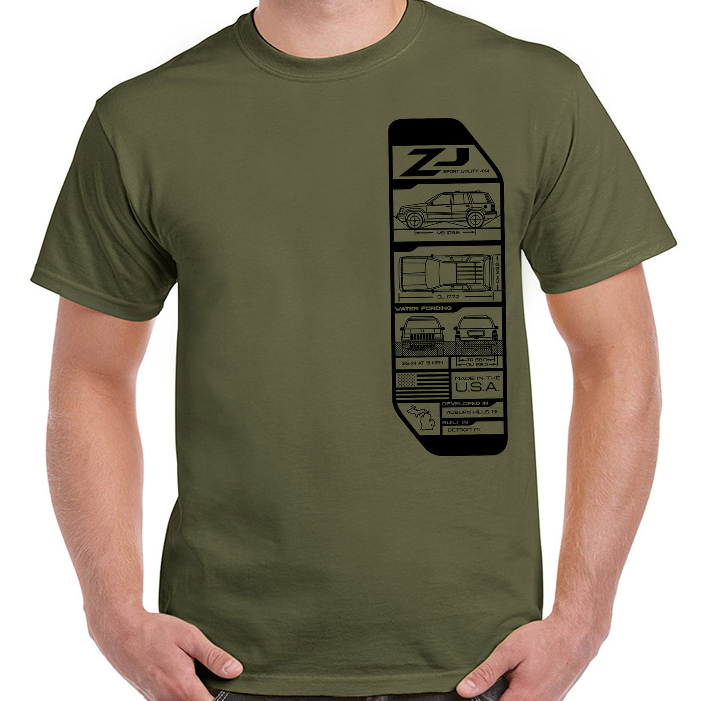 ZJ Blueprint T-Shirt