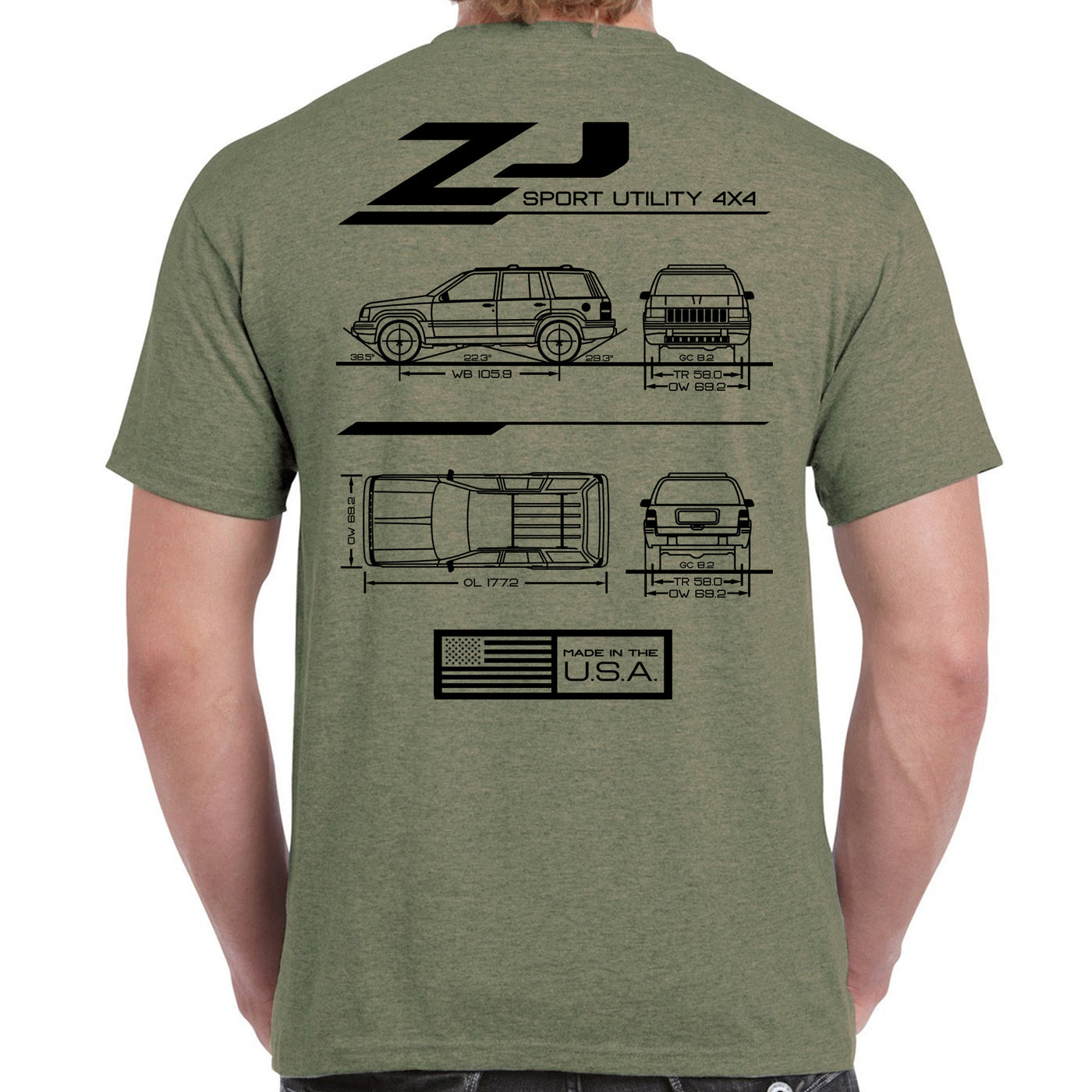 ZJ Blueprint T-Shirt